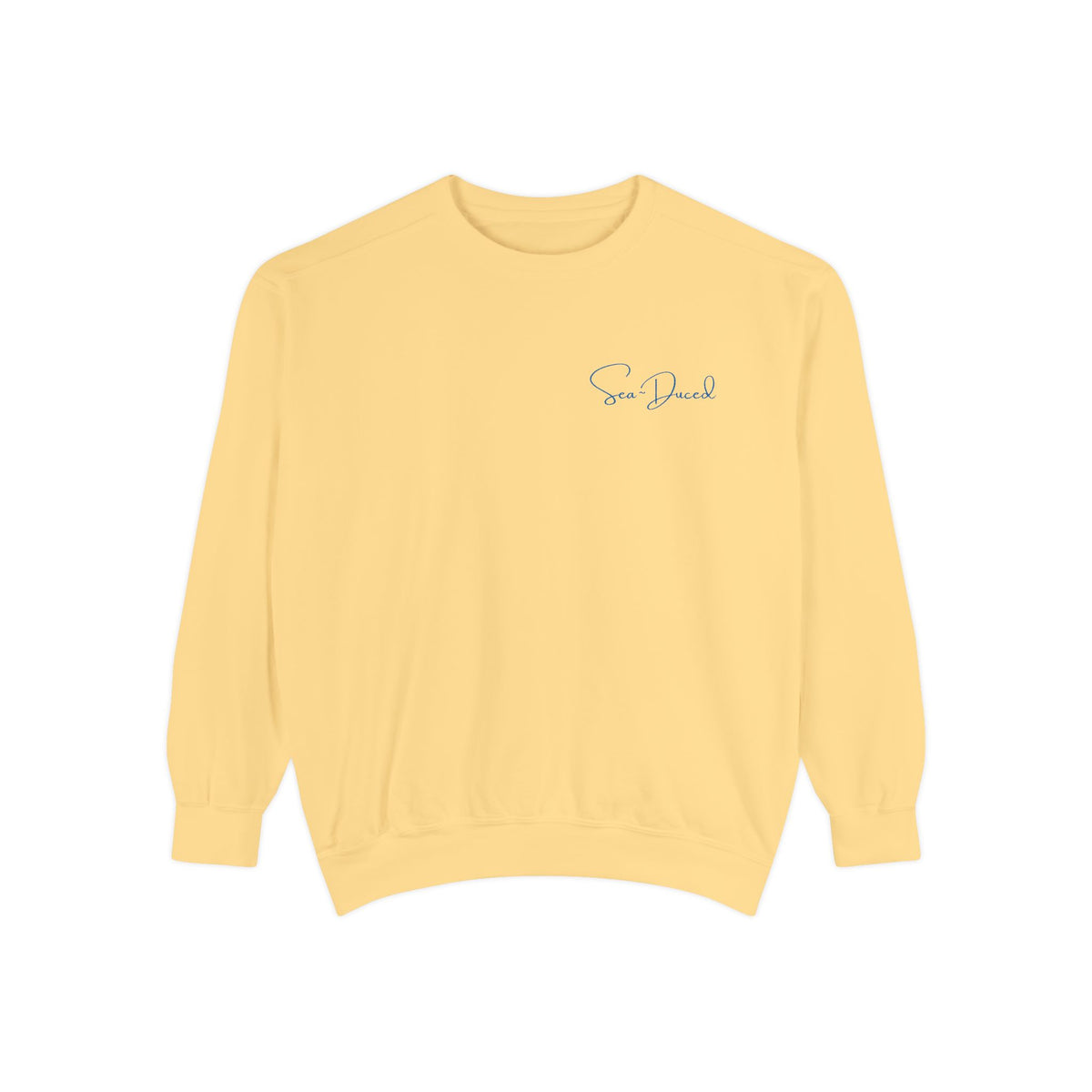 Sea~Duced Comfort Colors Sweatshirt – Coastal Classic