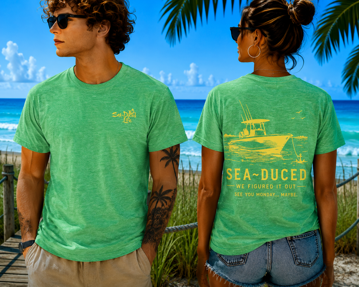 Sea-Duced We Figured It Out Tee – See You Monday, Maybe