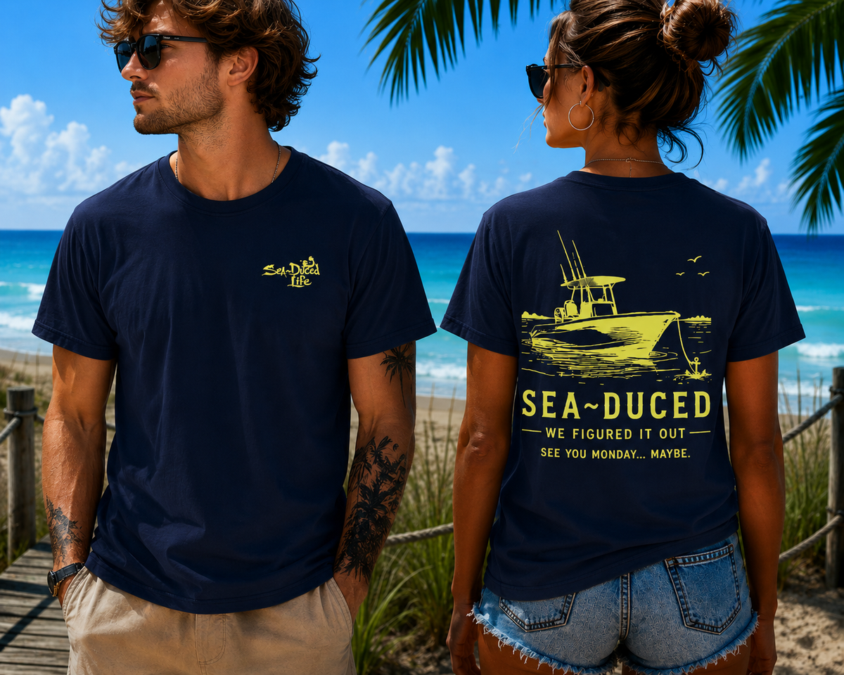 Sea-Duced We Figured It Out Tee – See You Monday, Maybe