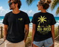 Sea~Duced We Figured It Out Comfort Colors Tee – Palm Sunset