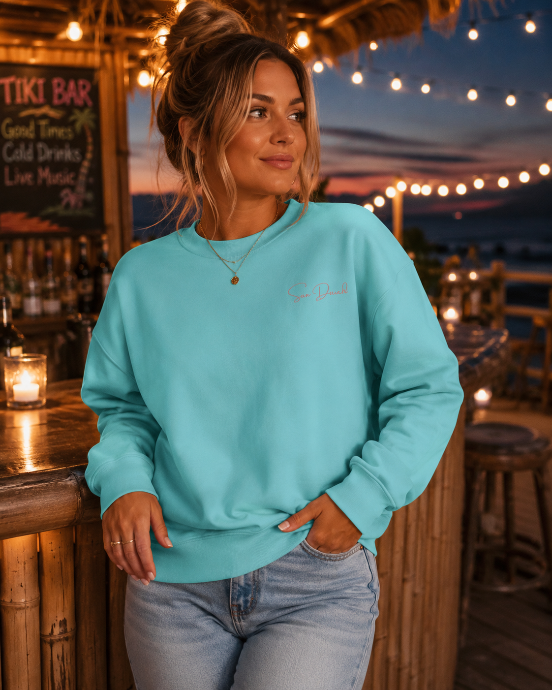 Sea~Duced Comfort Colors Sweatshirt – Coastal Classic