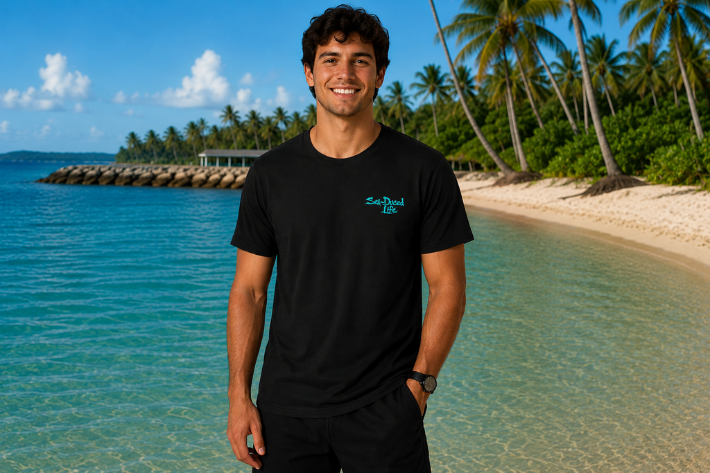 Sea-Duced Life Pirate Ship Tee