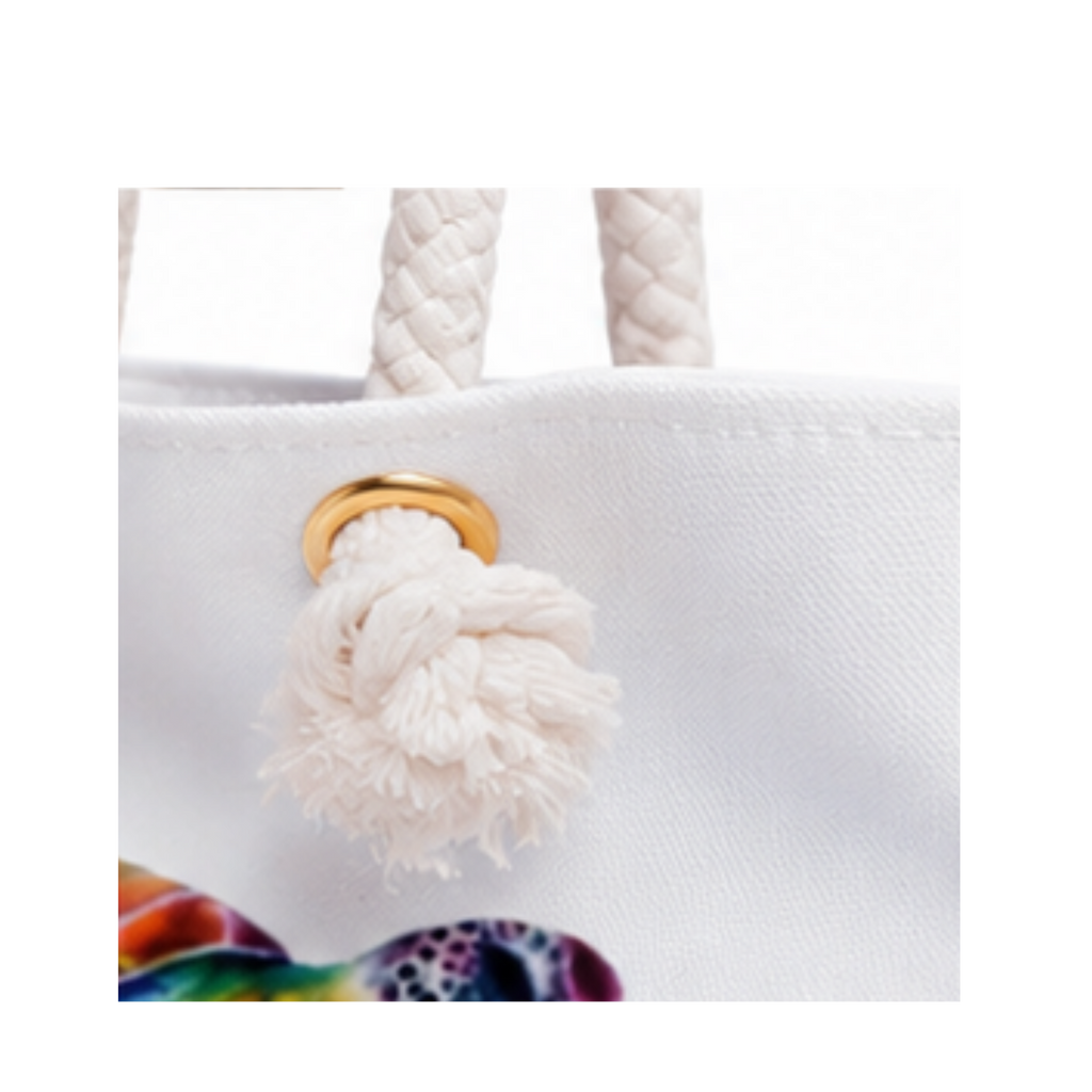 Sea-Duced Sea Turtle Oversized Beach Tote