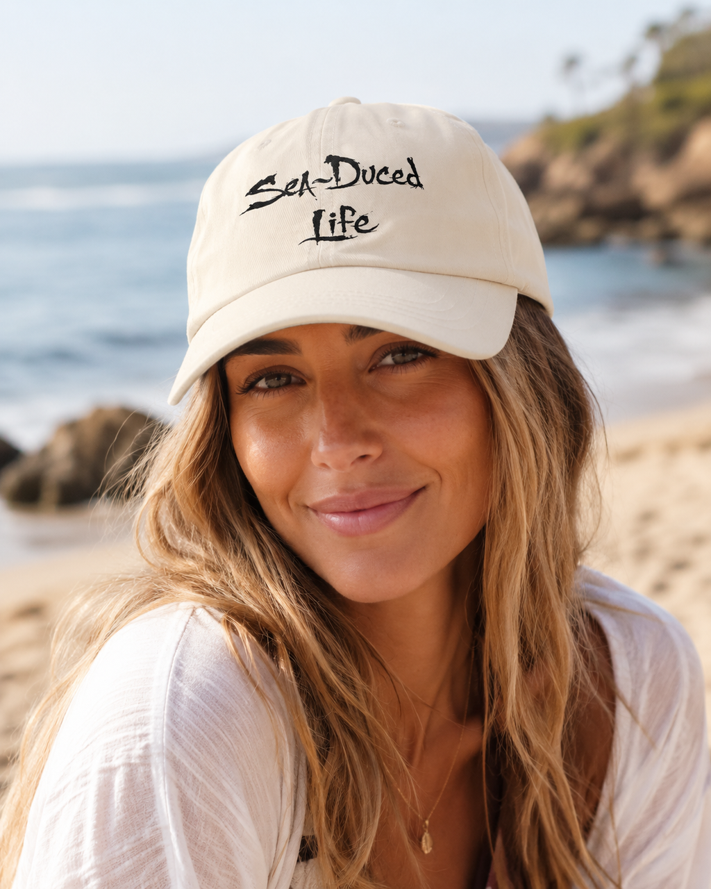 Sea~Duced Life Classic Coastal Hat