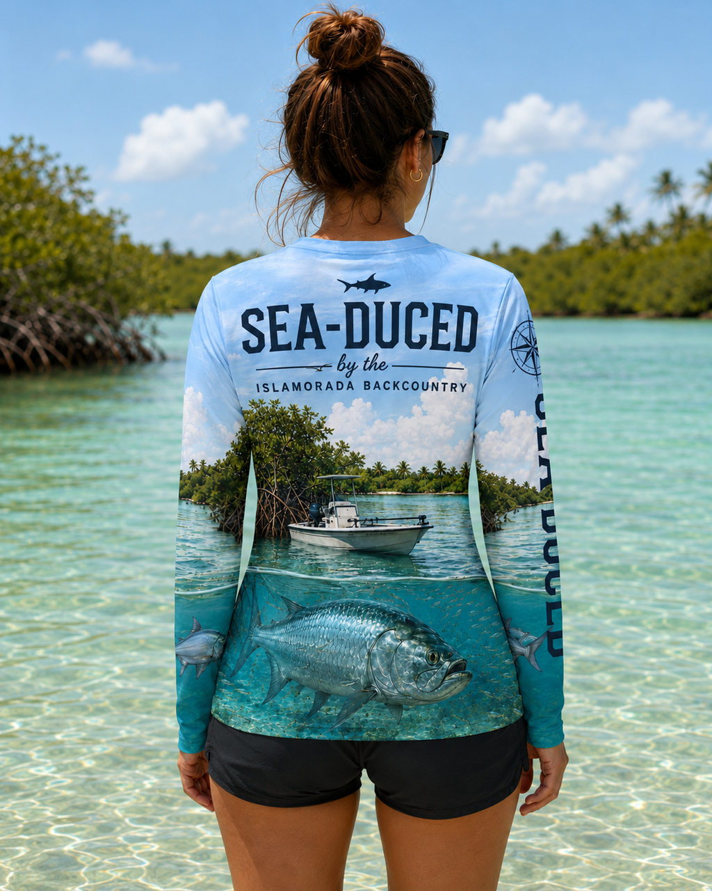 Sea-Duced® Islamorada Backcountry Tarpon Long Sleeve Fishing Shirt