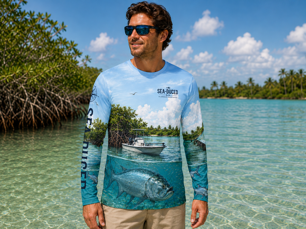 Sea-Duced® Islamorada Backcountry Tarpon Long Sleeve Fishing Shirt