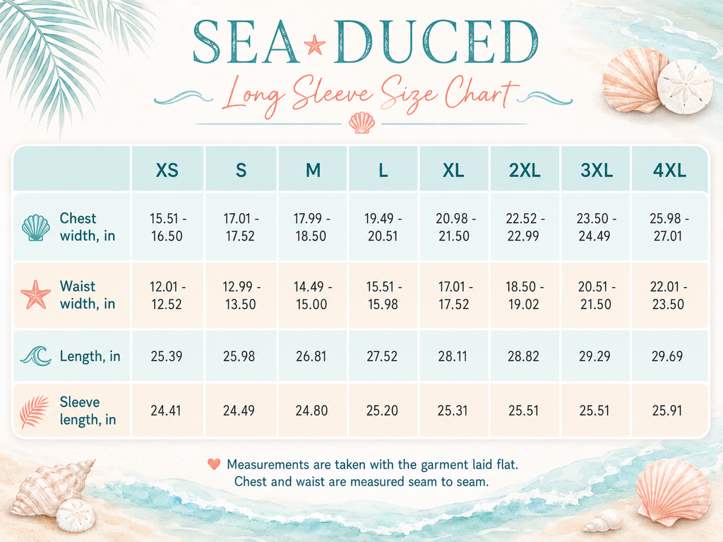 Sea-Duced® “It’s a Shore Thing” Tropical Long Sleeve AOP Shirt