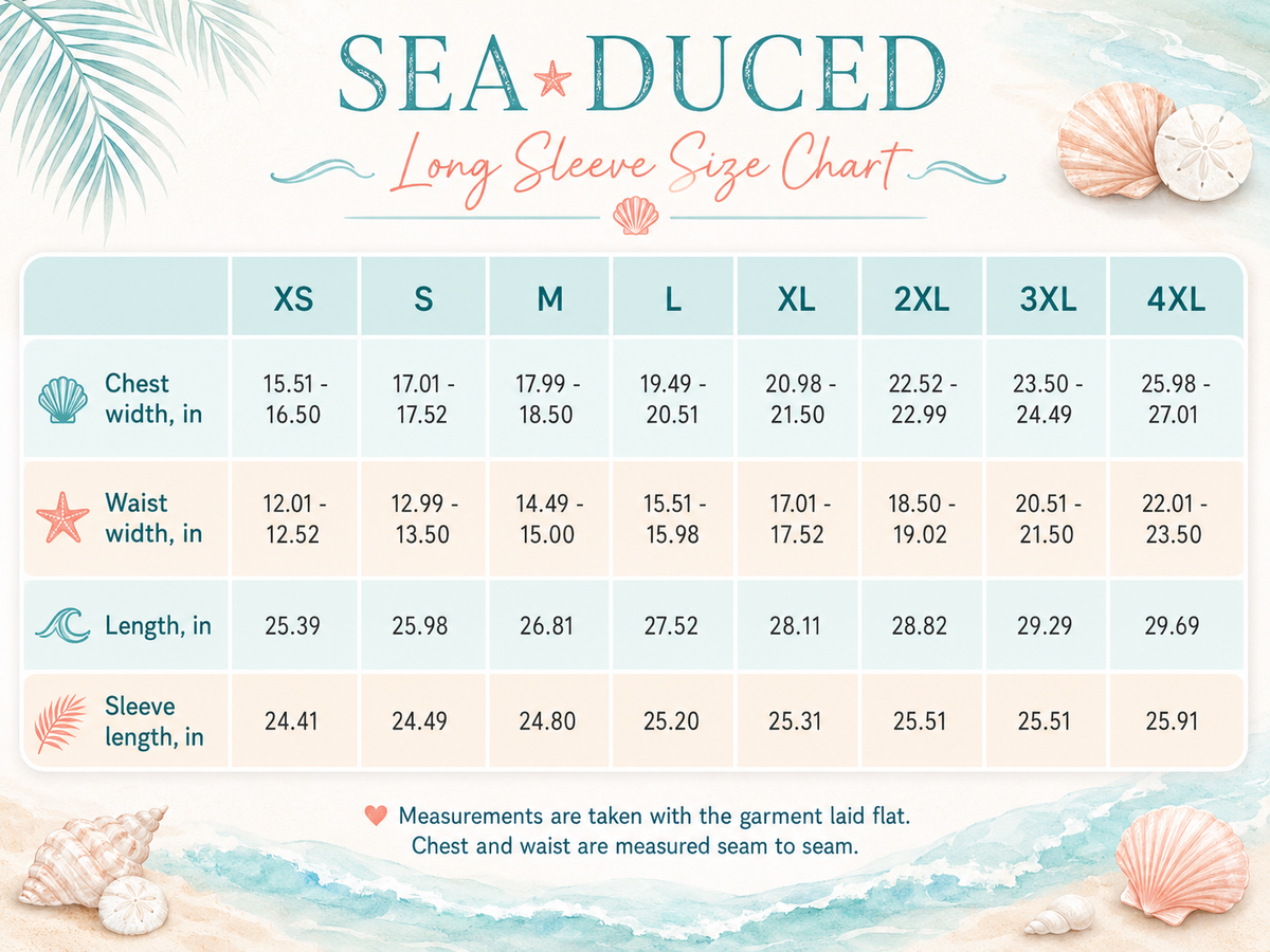 Sea-Duced® “It’s a Shore Thing” Tropical Long Sleeve AOP Shirt