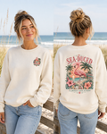 Sea-Duced® Flamingo State of Mind Crewneck Sweatshirt