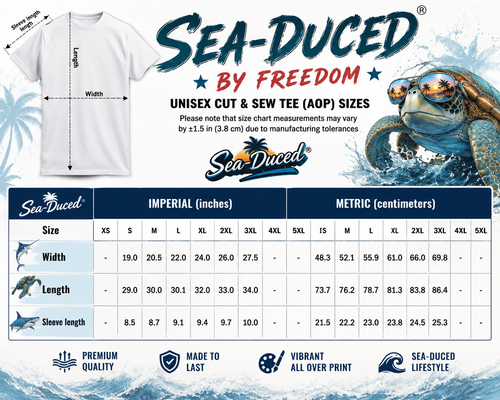Sea-Duced by Freedom – Support Our Troops R.E.D. Friday Patriotic T-Shirt