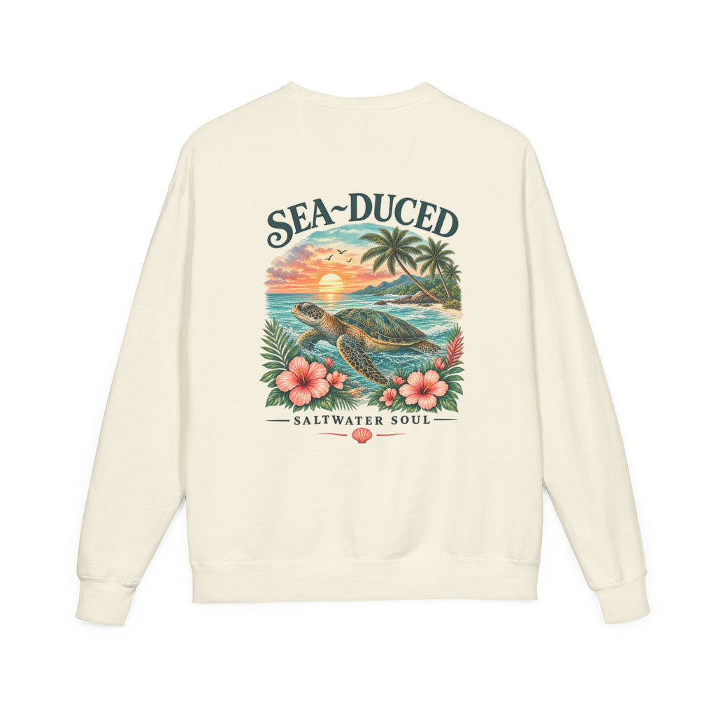 Sea-Duced® Saltwater Soul Sea Turtle Crewneck Sweatshirt