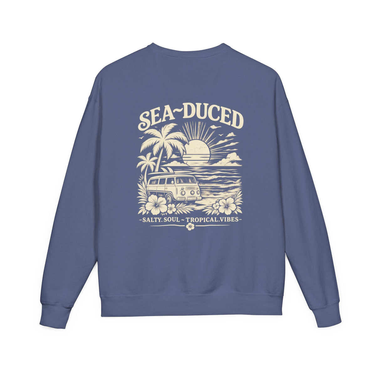 Sea-Duced® Salty Soul Tropical Vibes Crewneck Sweatshirt